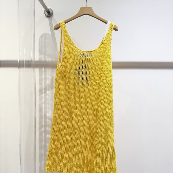Authentic Prada Vibrant Yellow Knit Top - Picture 2 of 8